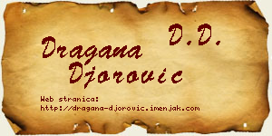 Dragana Đorović vizit kartica